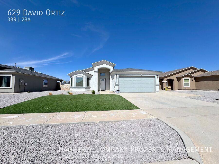 House for rent at 629 David Ortiz, El Paso, TX 79927