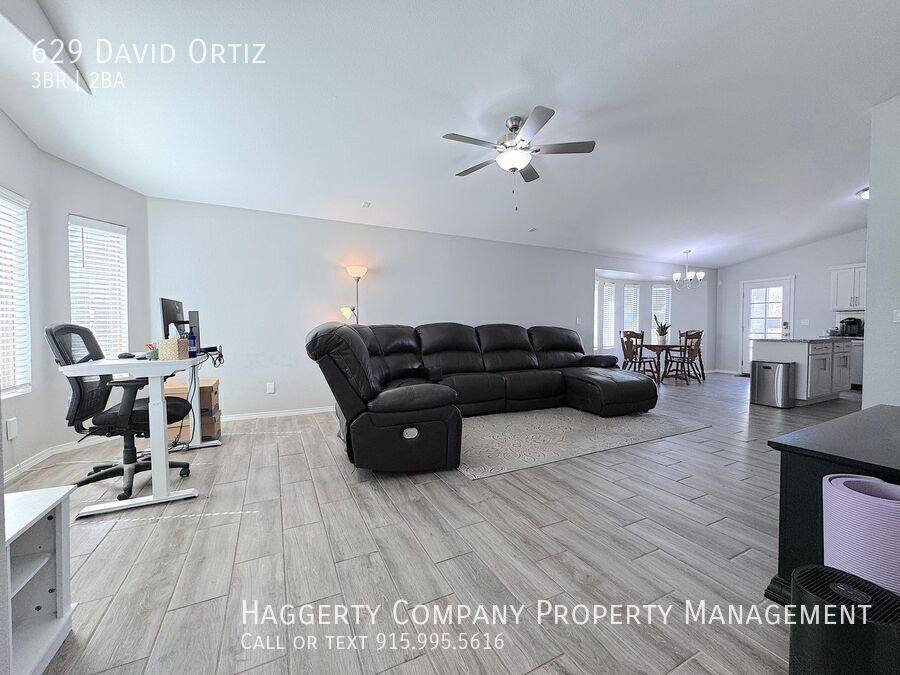 House for rent at 629 David Ortiz, El Paso, TX 79927