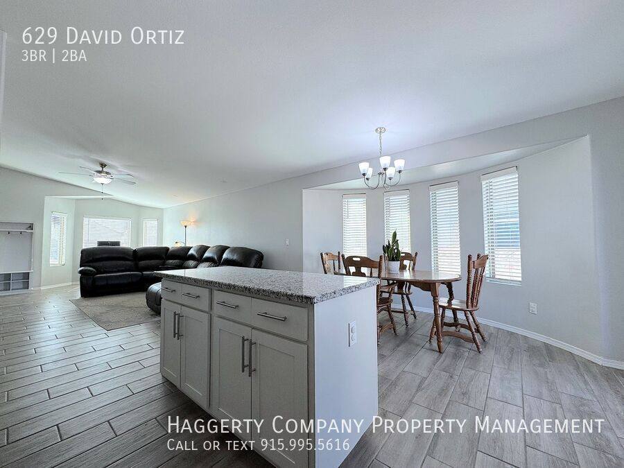 House for rent at 629 David Ortiz, El Paso, TX 79927