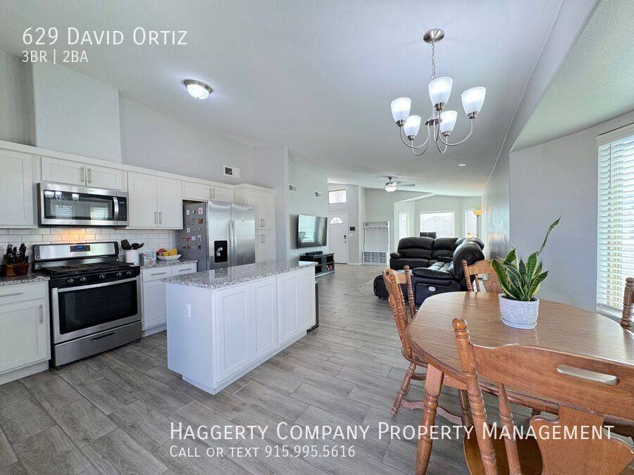House for rent at 629 David Ortiz, El Paso, TX 79927