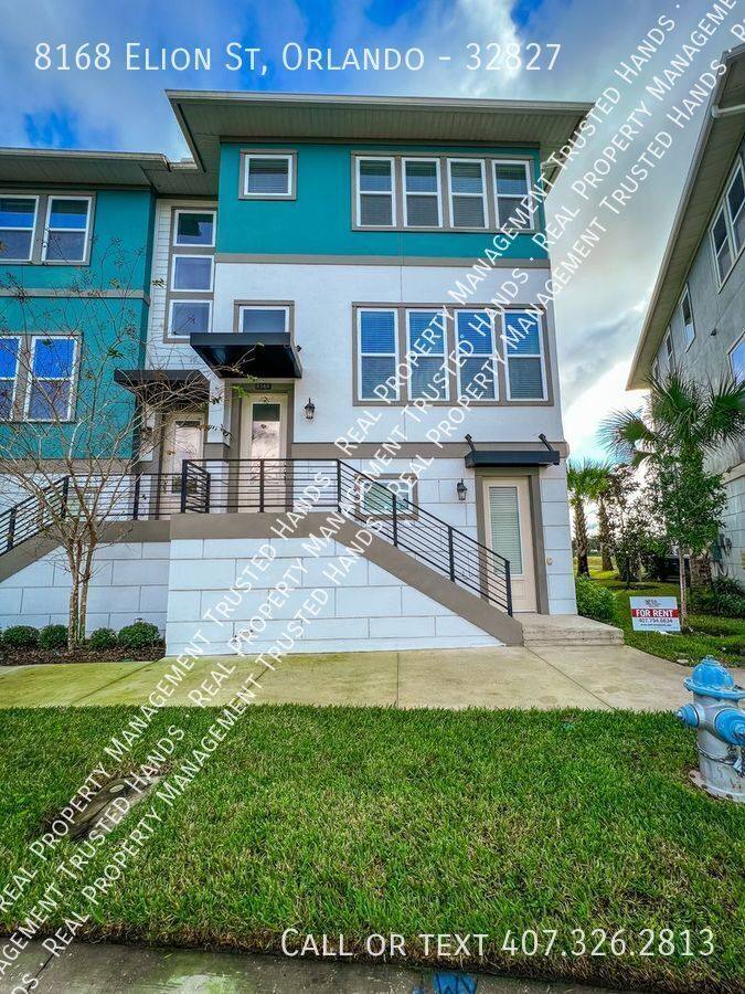 Townhouse for rent at 8168 Elion St, Orlando, FL 32827
