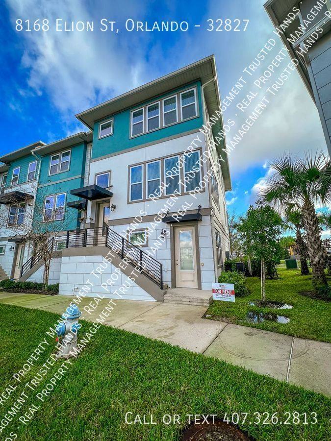 Townhouse for rent at 8168 Elion St, Orlando, FL 32827