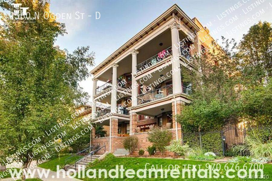 Apartment for rent at 1560 N Ogden St #D, Denver, CO 80218