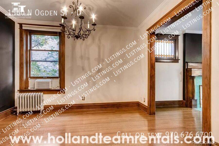 Apartment for rent at 1560 N Ogden St #D, Denver, CO 80218