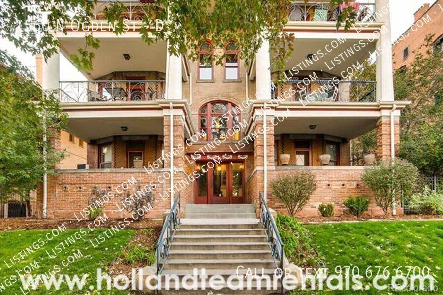 Apartment for rent at 1560 N Ogden St #D, Denver, CO 80218