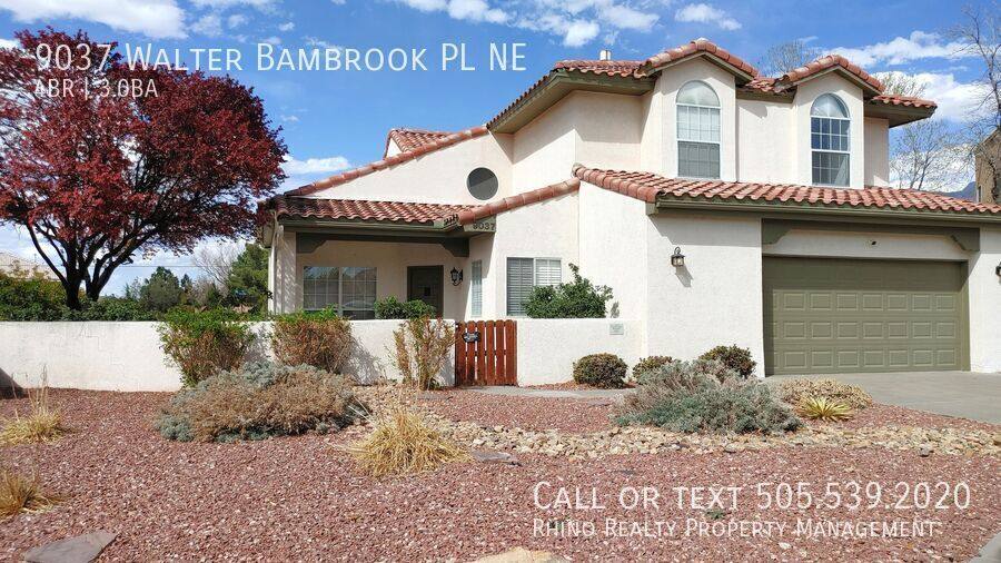 House for rent at 9037 Walter Bambrook Place NE, Albuquerque, NM 87122
