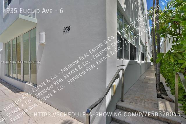 Townhouse for rent at 935 Euclid Ave #6, Miami Beach, FL 33139