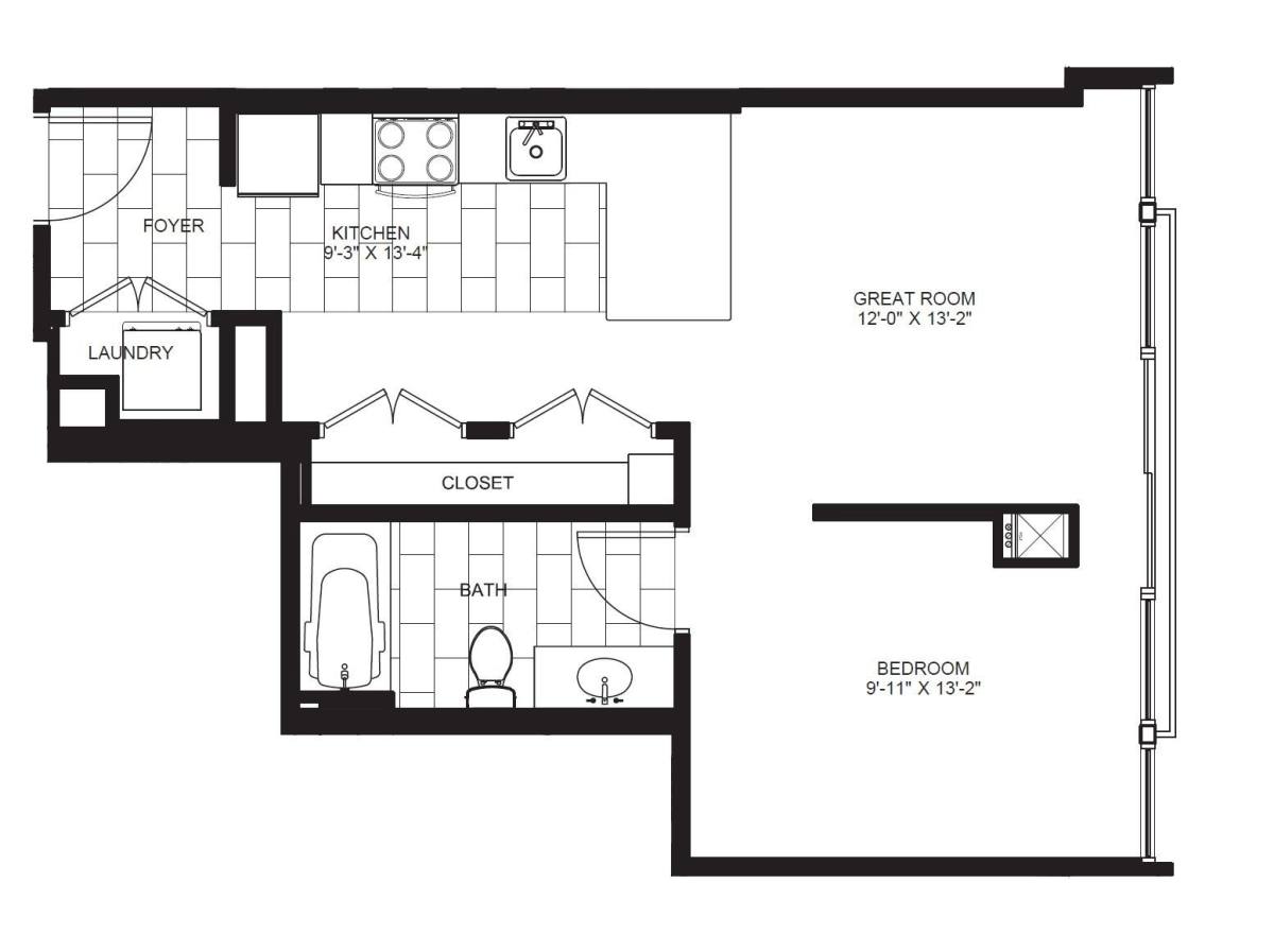 Apartment for rent at 222 W Erie St, Chicago, IL 60654