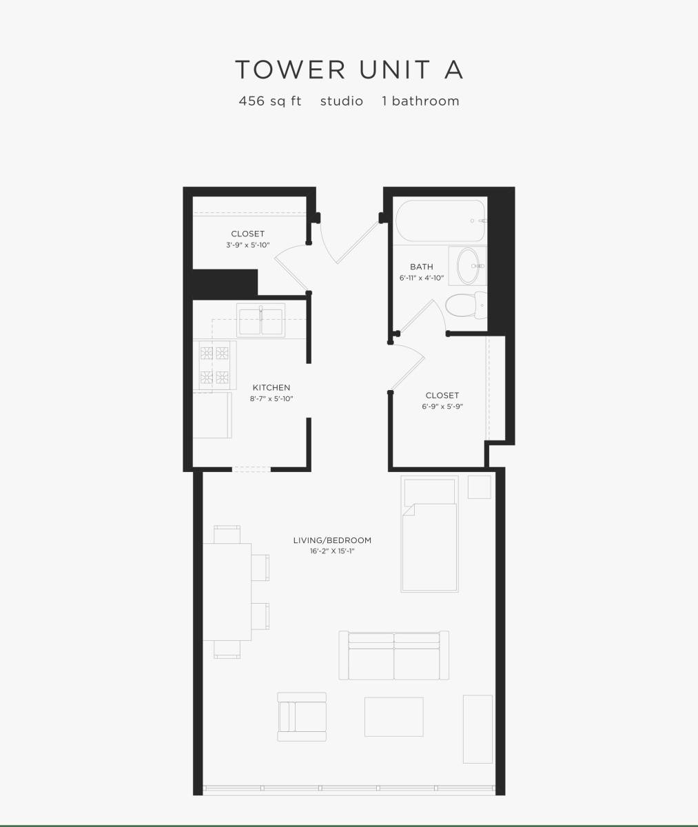 Apartment for rent at 2701 S Indiana Ave, Chicago, IL 60616
