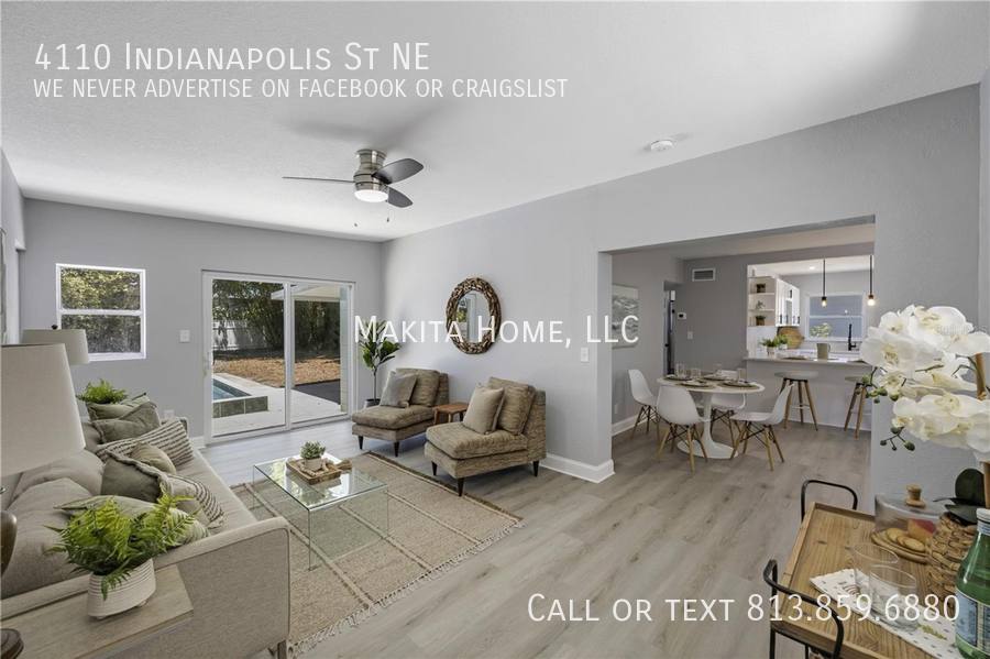 House for rent at 4110 Indianapolis St NE, Saint Petersburg, FL 33703