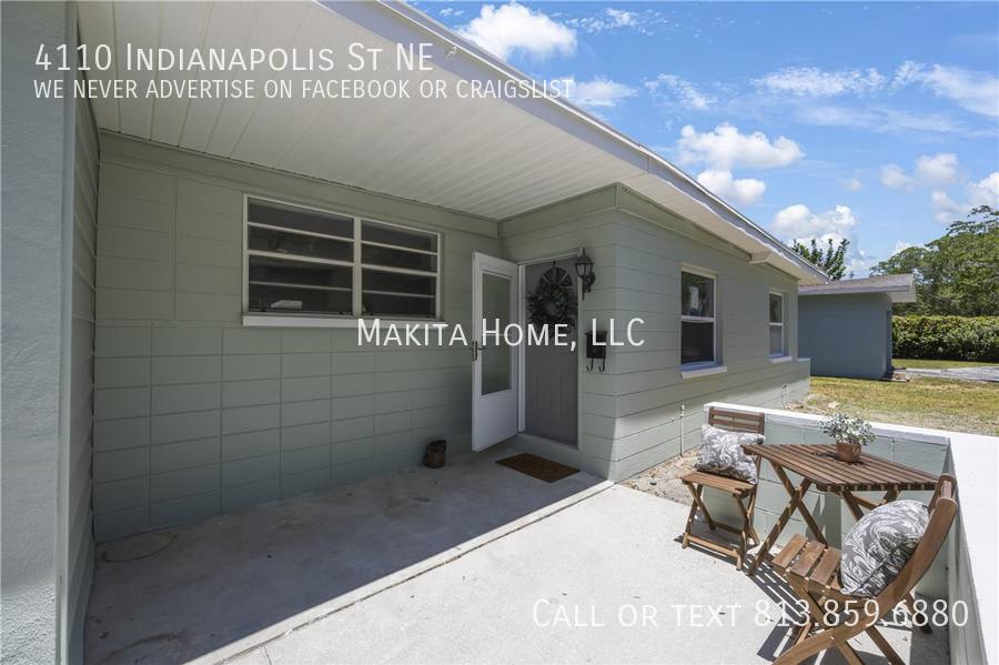 House for rent at 4110 Indianapolis St NE, Saint Petersburg, FL 33703