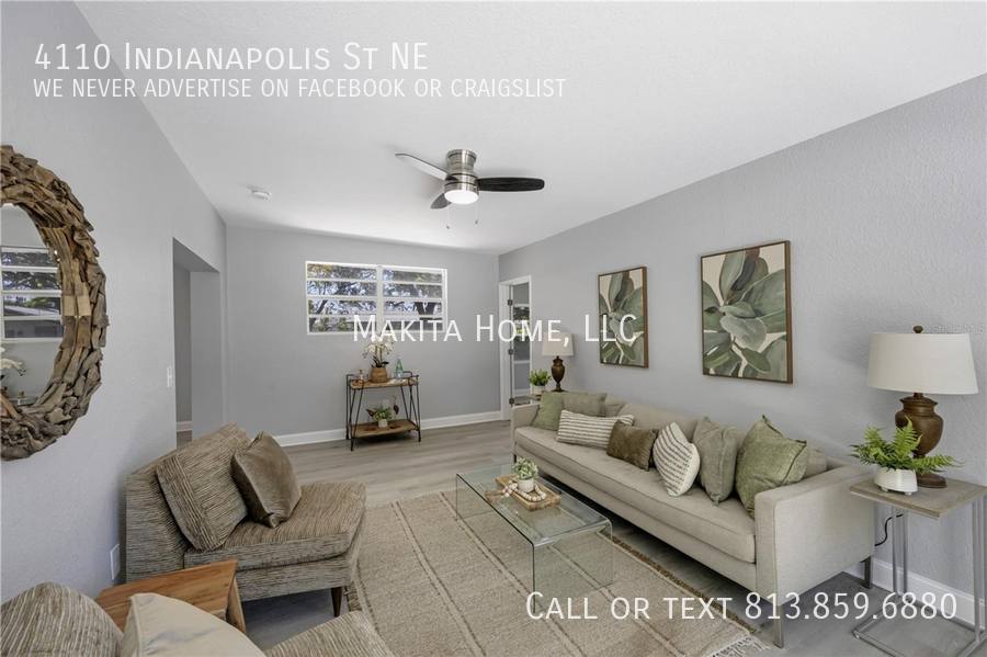 House for rent at 4110 Indianapolis St NE, Saint Petersburg, FL 33703