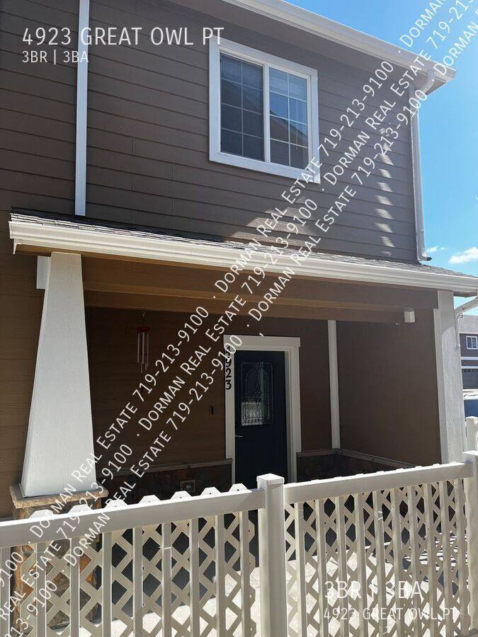 House for rent at 4923 Great Owl Point, Colorado Springs, CO 80916
