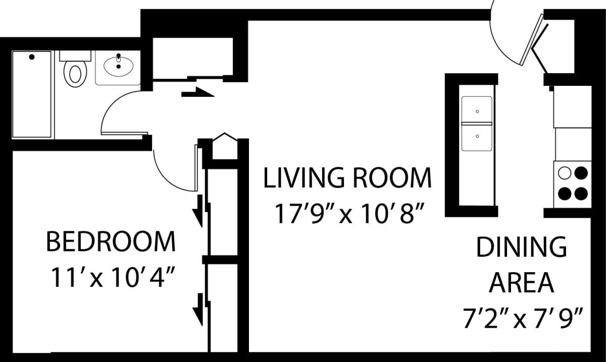 Apartment for rent at 525 W Oakdale Ave, Chicago, IL 60657