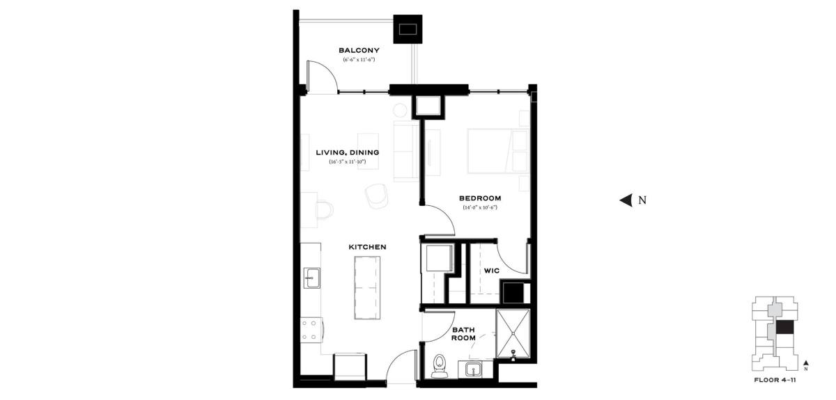 Apartment for rent at 1210 N State Parkway, Chicago, IL 60610