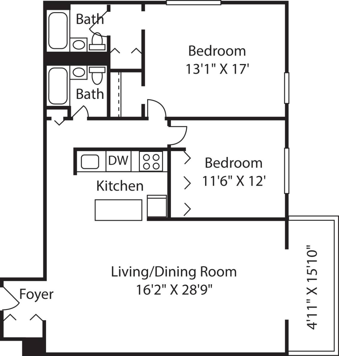Apartment for rent at 72 Staniford St #8N, Boston, MA 02114