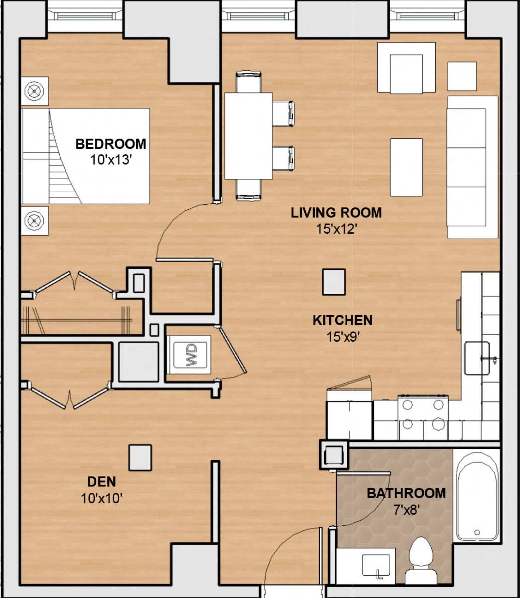 Apartment for rent at 201 S Huntington Ave #302, Jamaica Plain, MA 02130