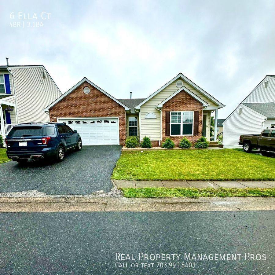 House for rent at 6 Ella Court, Stafford, VA 22554