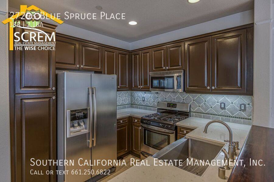 Townhouse for rent at 27293 Blue Spruce Place, Valencia, CA 91354