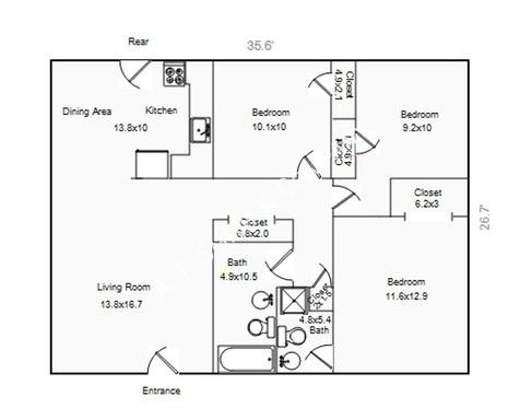 Apartment for rent at 16872 W 8th Place, Golden, CO 80401