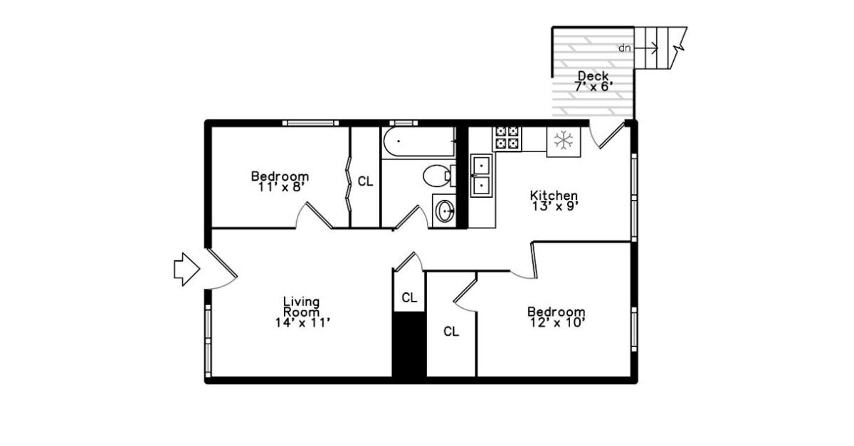 Apartment for rent at 2324 W Thomas #2R, Chicago, IL 60622