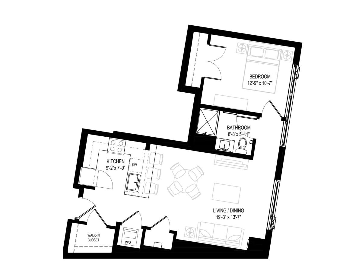 Apartment for rent at 63 Lewis St #2-501, East Boston, MA 02128