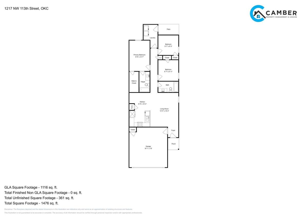 House for rent at 1211NW 113th St, Oklahoma City, OK 73114