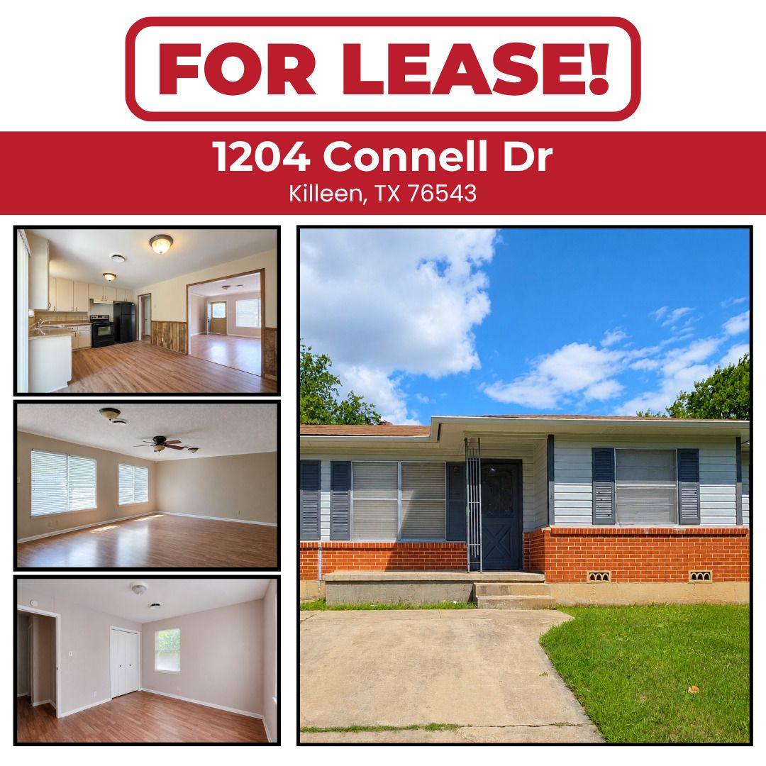 House for rent at 1204 Connell Dr, Killeen, TX 76543