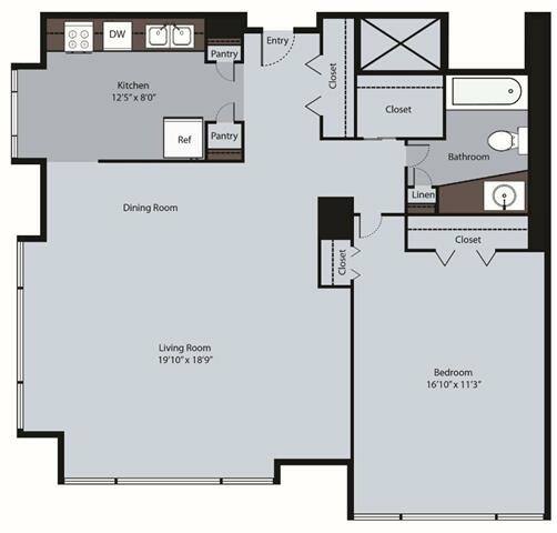 Apartment for rent at 3450 N Lake Shore Dr #405, Chicago, IL 60657