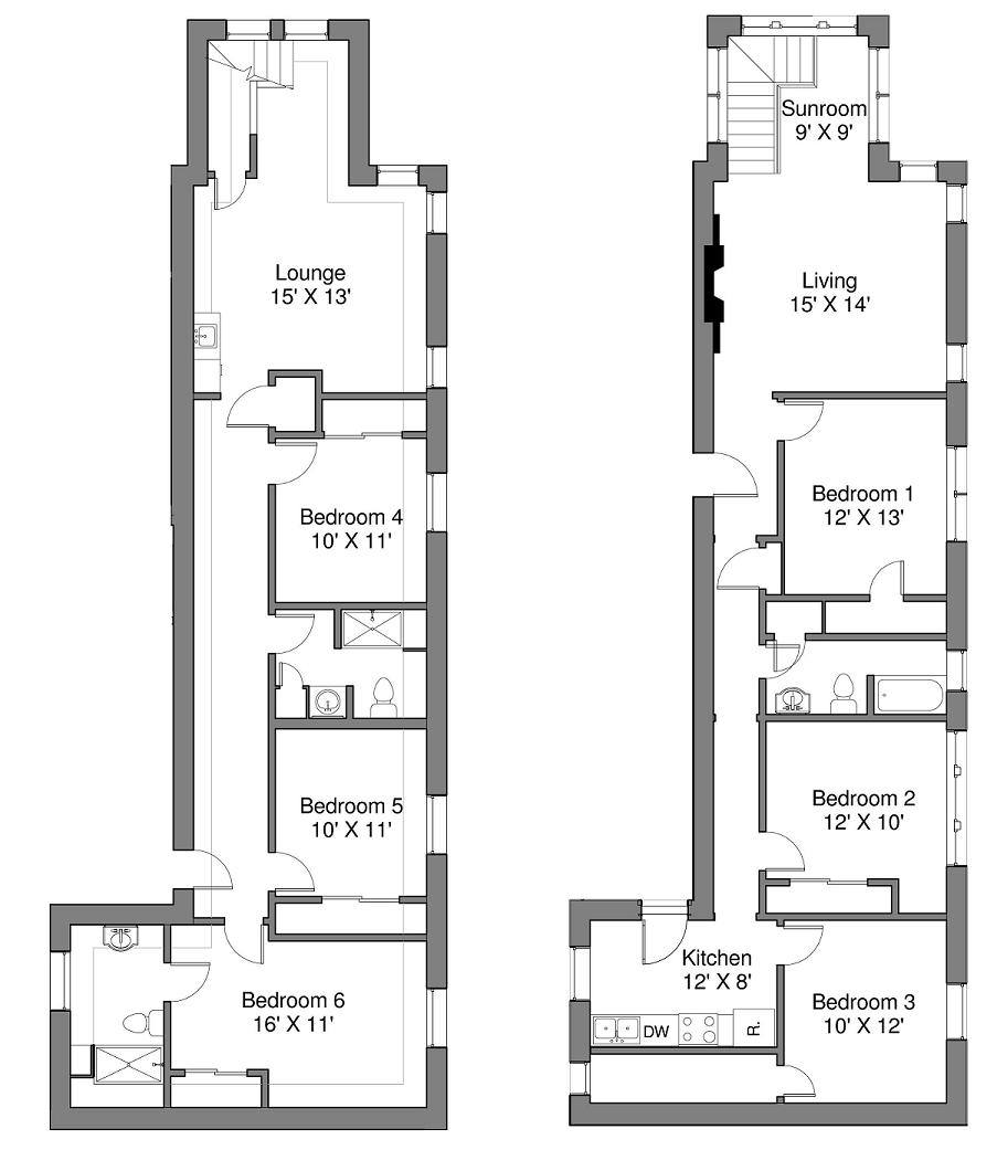 Apartment for rent at 1535 W Addison #1, Chicago, IL 60613