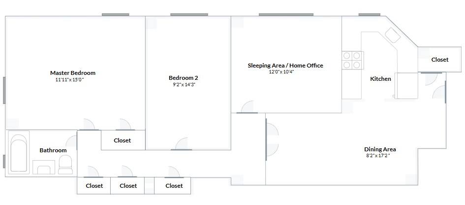 Apartment for rent at 20th St Loop #9-H, New York, NY 10009
