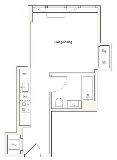 Apartment for rent at 111 Broad St #3123, New York, NY 10004