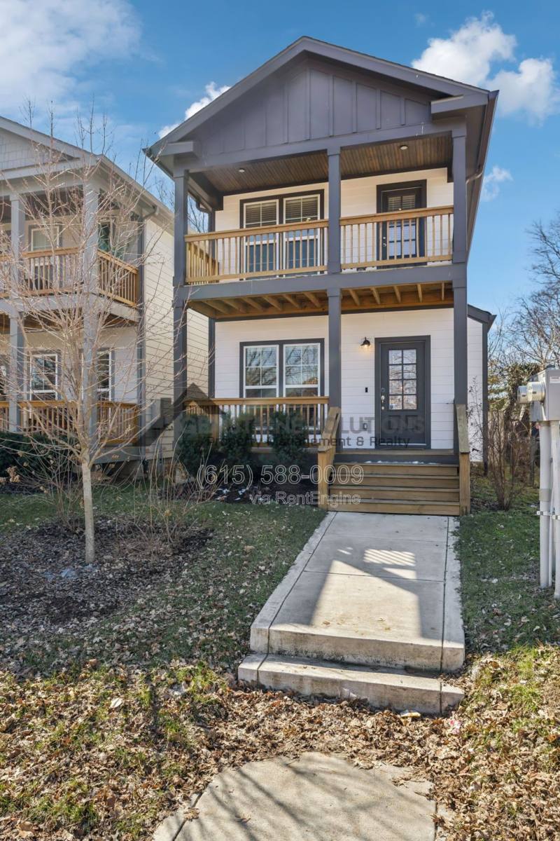 House for rent at 1609B 9th Ave N, Nashville, TN 37208