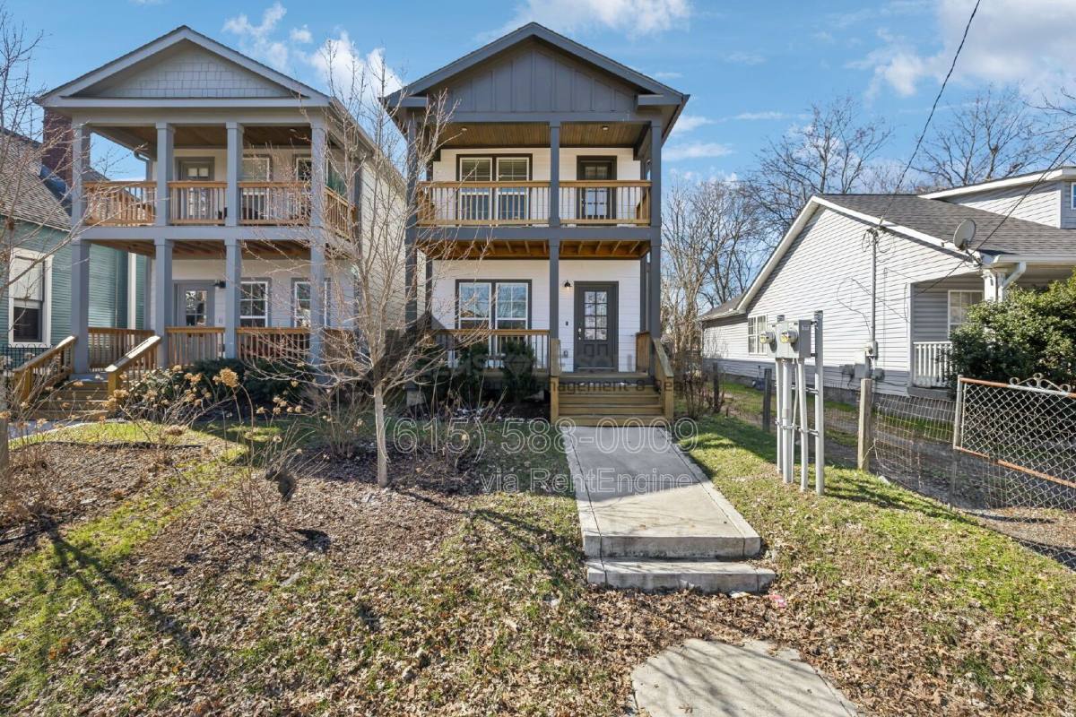 House for rent at 1609B 9th Ave N, Nashville, TN 37208
