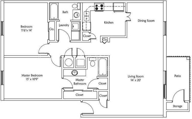 Apartment for rent at 3011 E 47th St #3011 D, Indianapolis, IN 46205