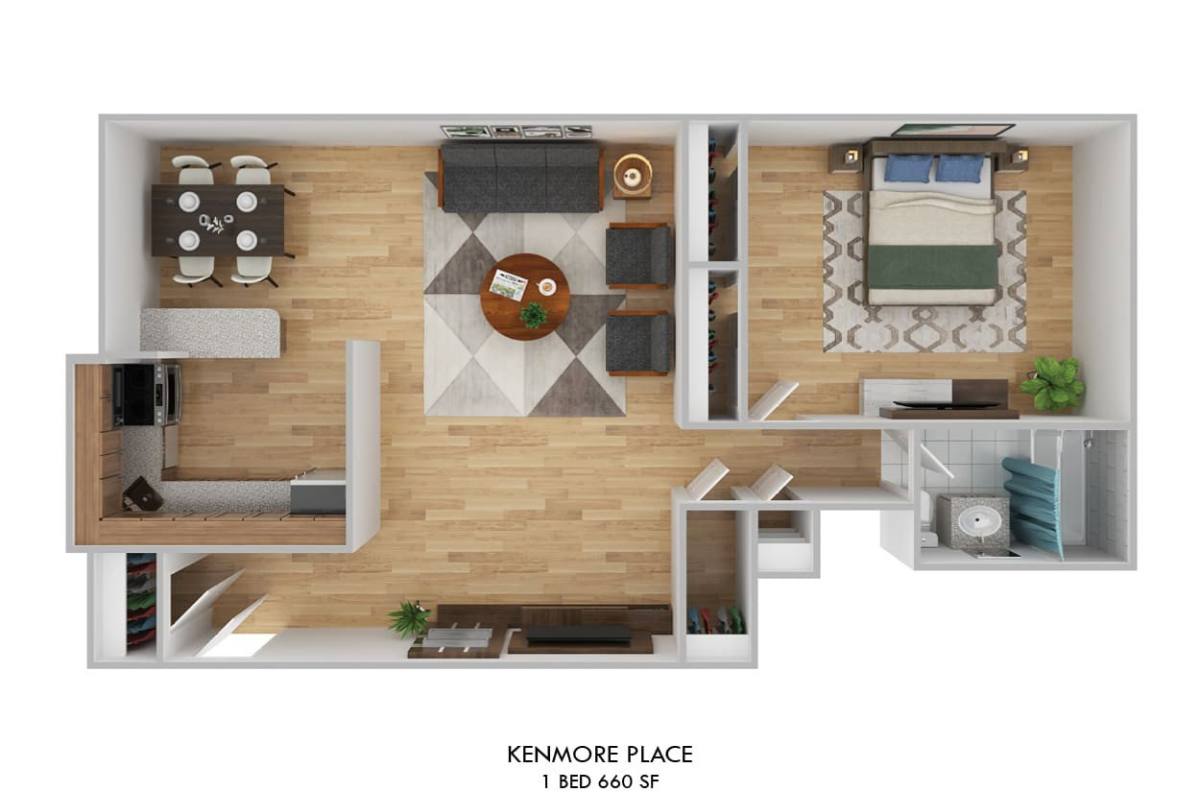 Apartment for rent at 6119 N Kenmore Ave, Chicago, IL 60660