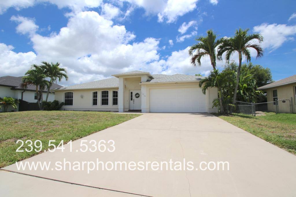 House for rent at 1816 SW 38th Terrace, Cape Coral, FL 33914