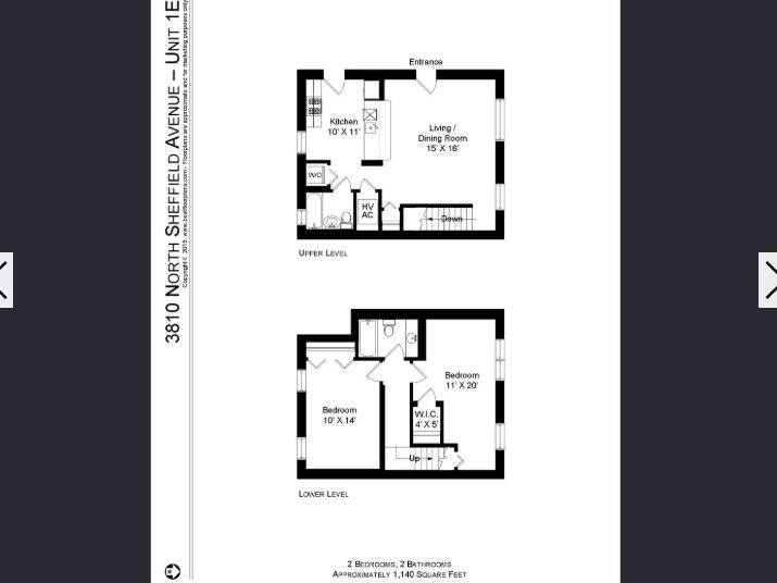 Condo for rent at 3810 N Sheffield Ave #3E, Chicago, IL 60613