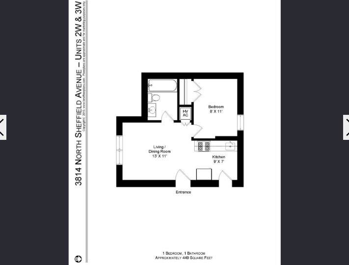 Condo for rent at 3814 N Sheffield Ave #4, Chicago, IL 60613