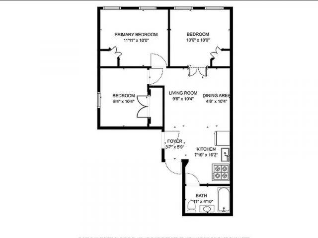Apartment for rent at 150 Grove St #2A, Brooklyn, NY 11221