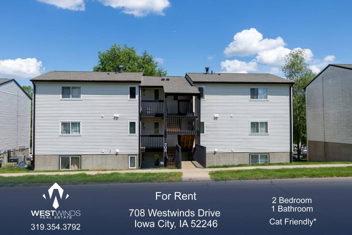 Apartment for rent at 708 Westwinds Dr, Iowa City, IA 52246