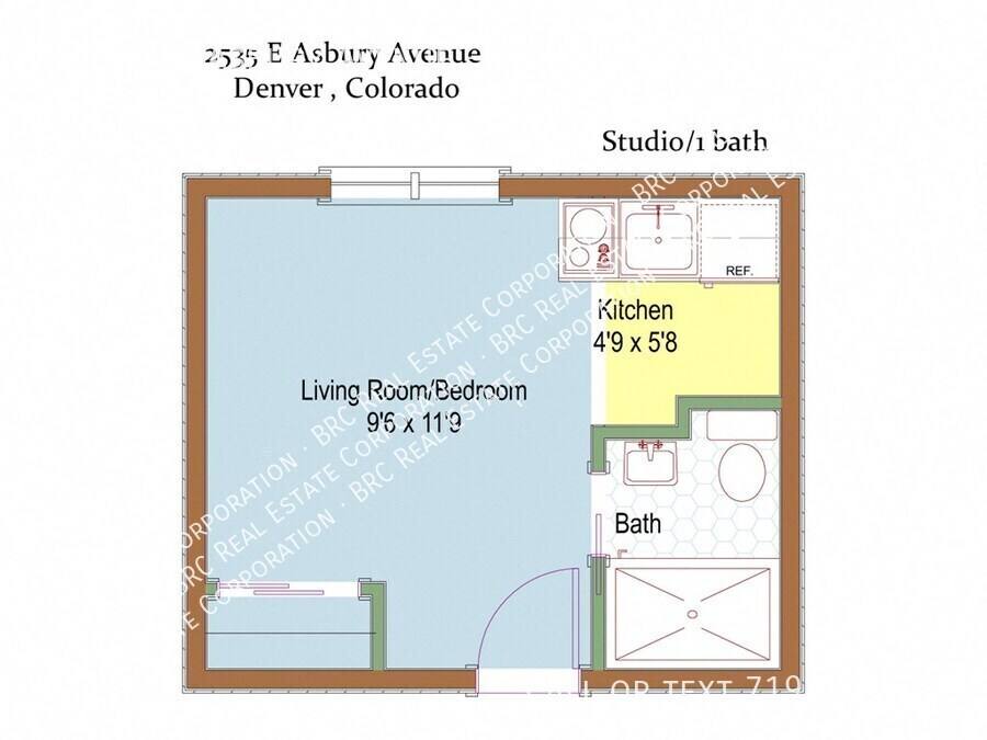 Apartment for rent at 2535 E Asbury Ave, Denver, CO 80210