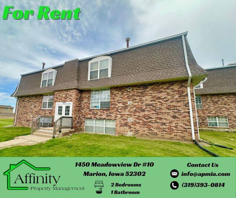 Apartment for rent at 1450 Meadowview Dr #10, Marion, IA 52302