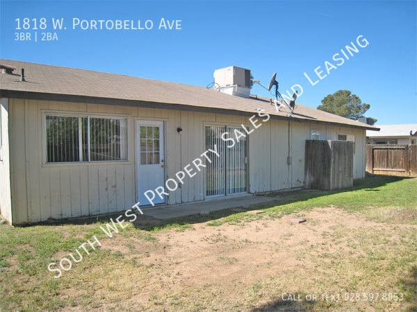 House for rent at 1818 W Portobello Ave, Mesa, AZ 85202
