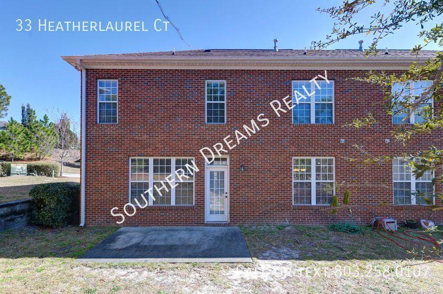 Townhouse for rent at 33 Heatherlaurel Court, Columbia, SC 29223