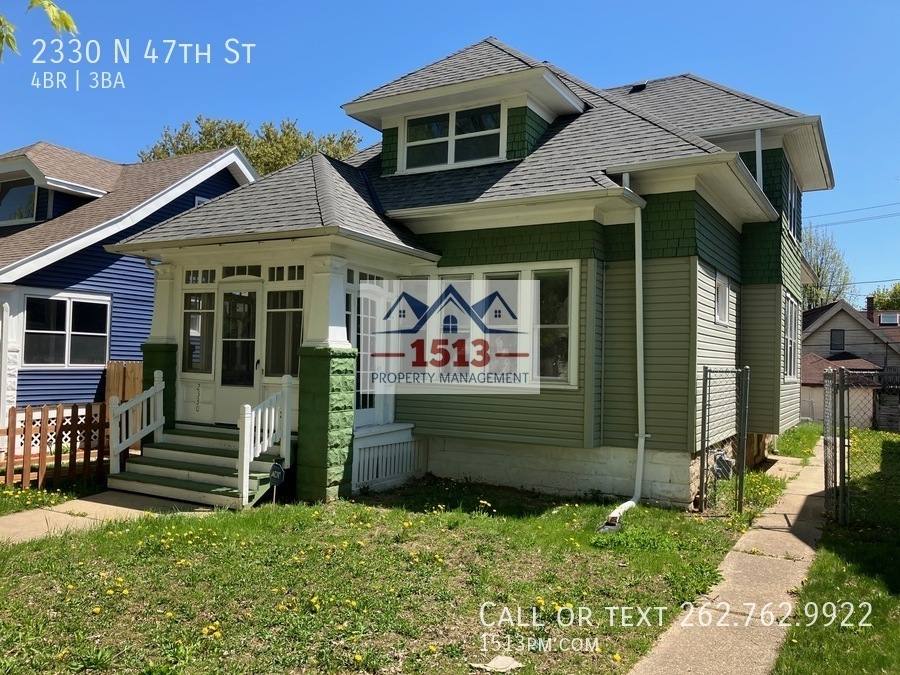 House for rent at 2330 N 47th St, Milwaukee, WI 53210