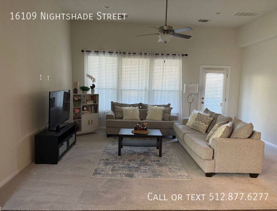 House for rent at 16109 Nightshade St, Austin, TX 78728