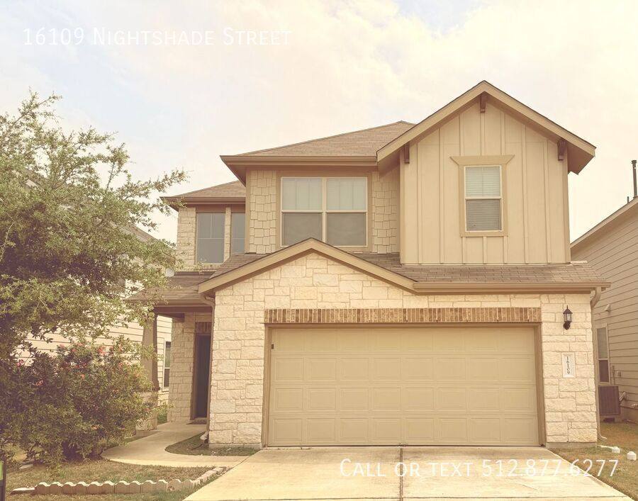 House for rent at 16109 Nightshade St, Austin, TX 78728