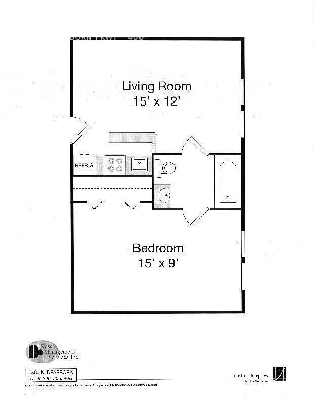 Apartment for rent at 1504 N Dearborn Parkway #406, Chicago, IL 60610