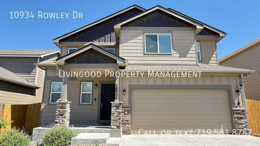 House for rent at 10934 Rowley Dr, Colorado Springs, CO 80925